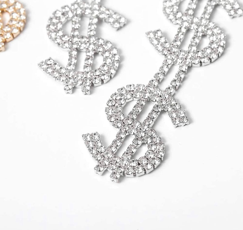 Boss Babe - Luxurious Dollar sign Earrings