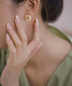 Flower Stud Earrings