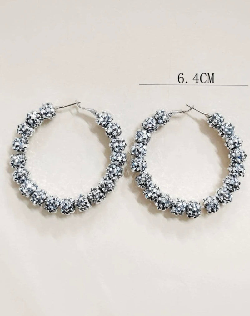 Shimmering Rhinestones Earrings