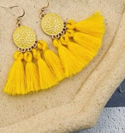 Fashion Jewelry Tassel Earrings