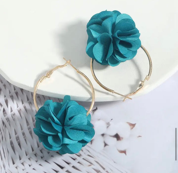 Rose Dangle Earrings