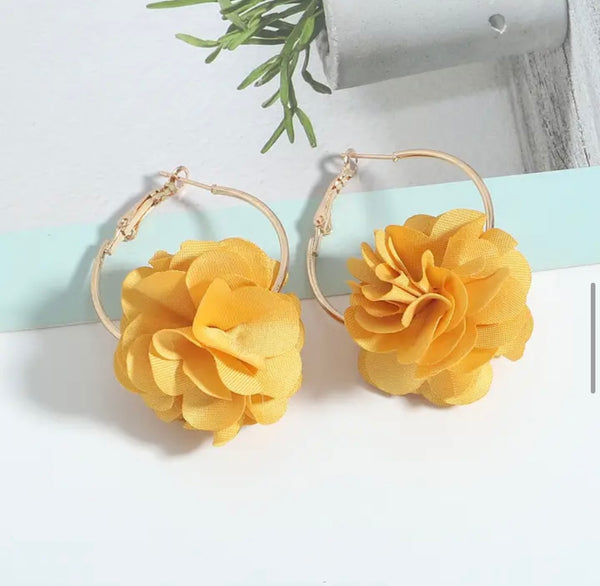 Rose Dangle Earrings