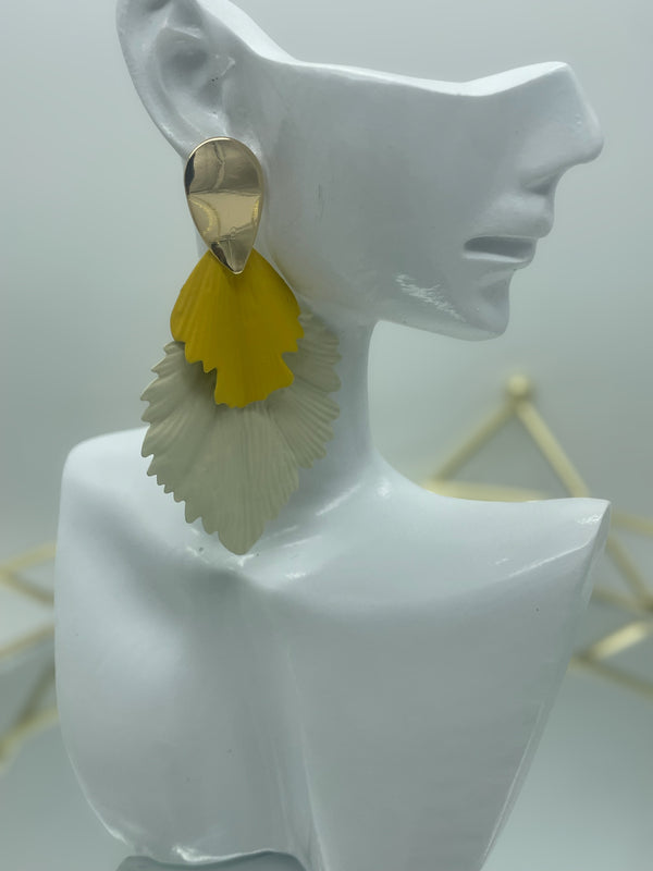 Leaf Drop Earrings