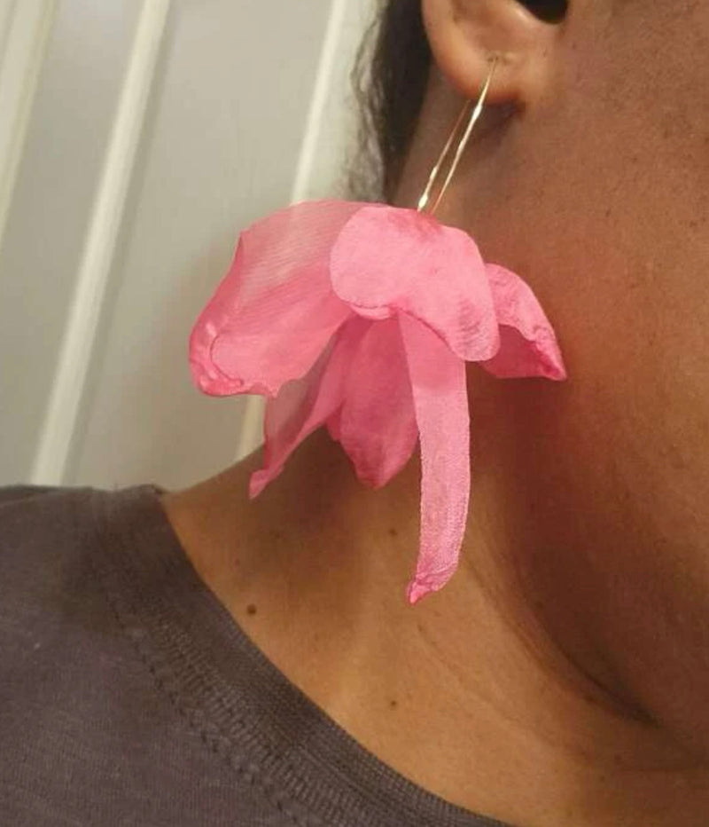 Cute Flower Drop Earrings