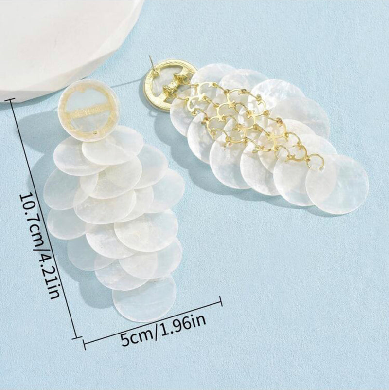 Shell Design- Dangle Earrings
