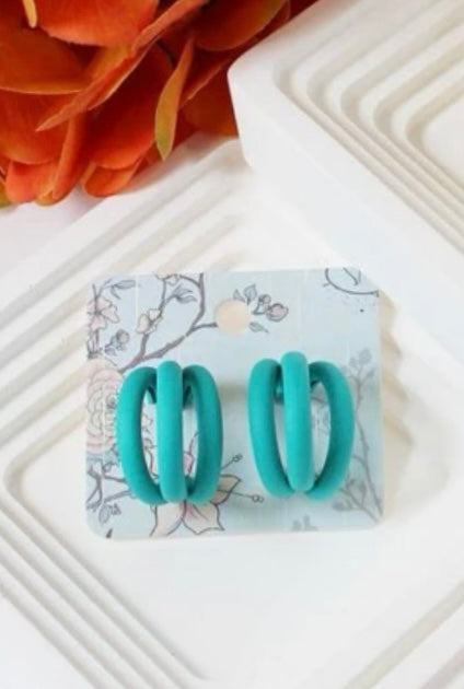 Tri-Hoop Earrings