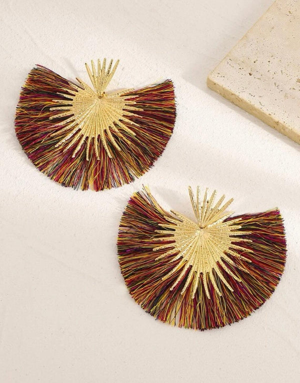 Tassel Drop Earrings - Naxita Closet