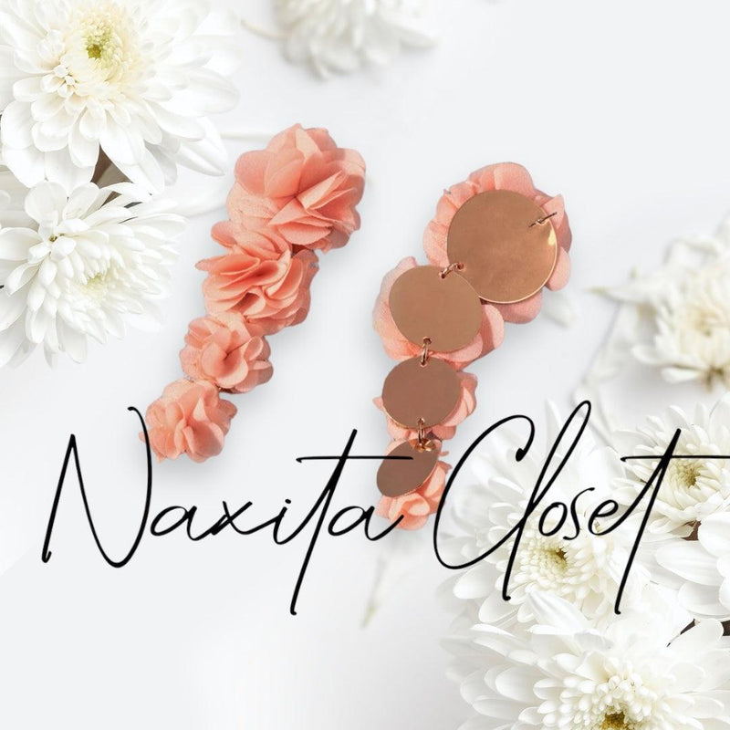 Fleur Earrings - Naxita Closet