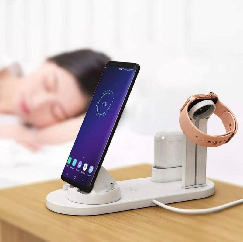 4 in 1 Wireless Charging Dock Charge Station - Naxita Closet