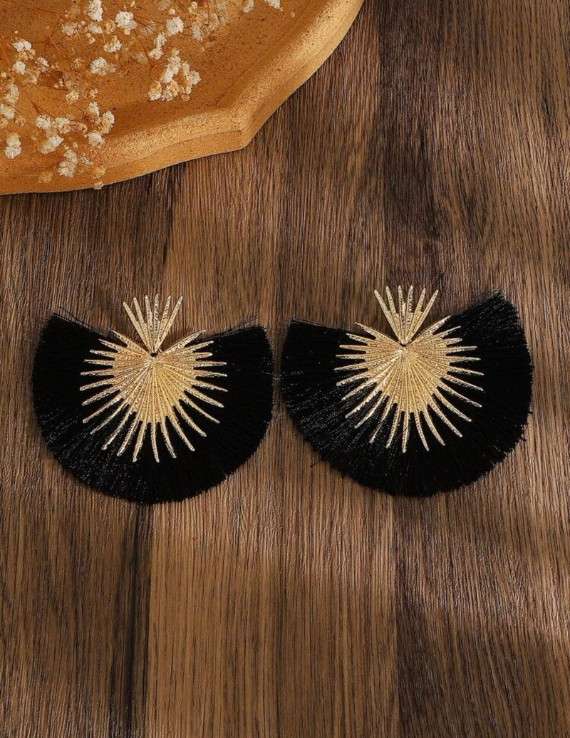 Tassel Drop Earrings - Naxita Closet