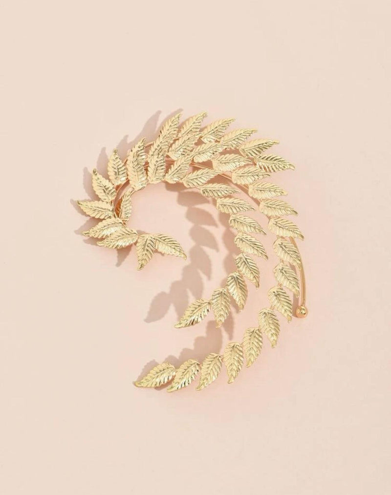 Leaf Decor Ear Wrap “Arete” - Naxita Closet